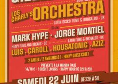 Los Charly’s LIVE in Lille – France Sat 22nd June (DJ Support Jorge Montiel)