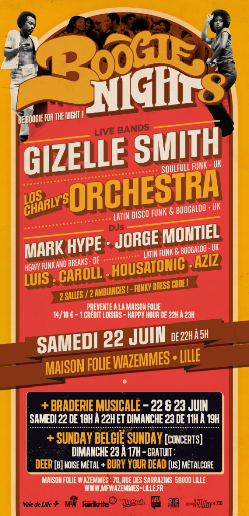 Los Charly’s LIVE in Lille – France Sat 22nd June (DJ Support Jorge Montiel)